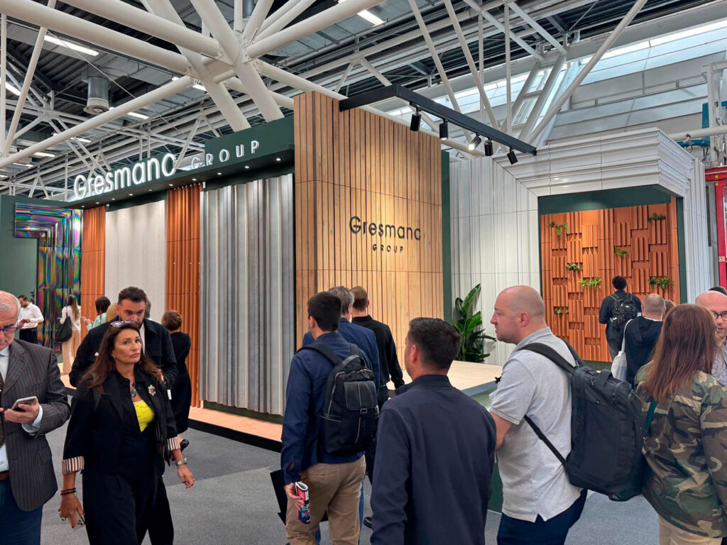 el stand de Gresmanc Group en Cersaie