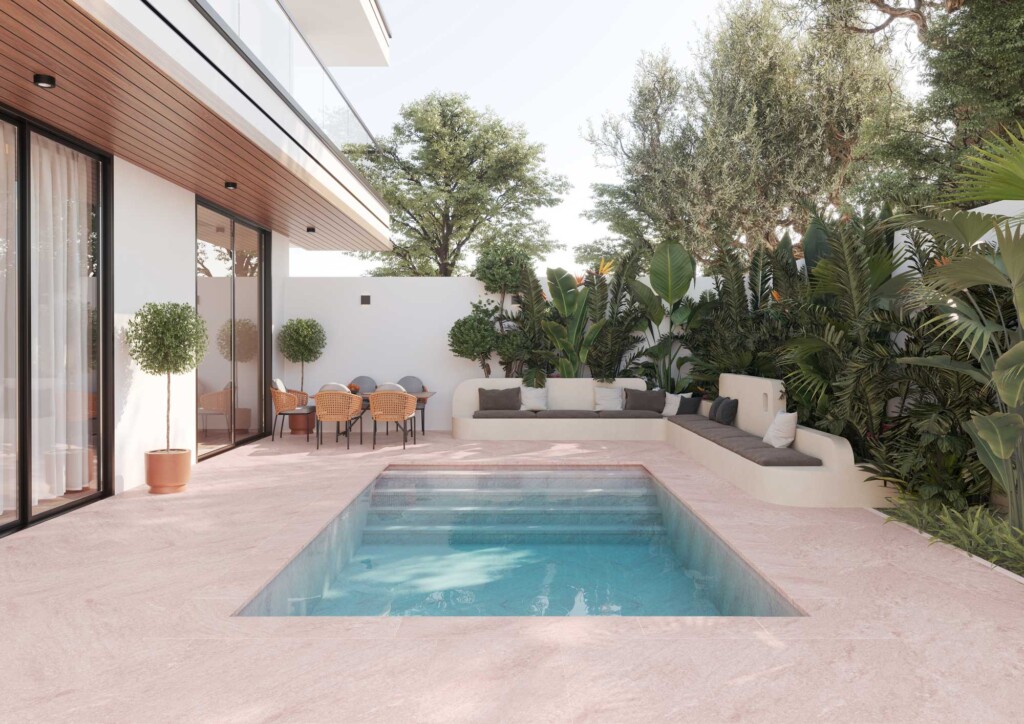 PINK STONE PISCINA PATIO WEB
