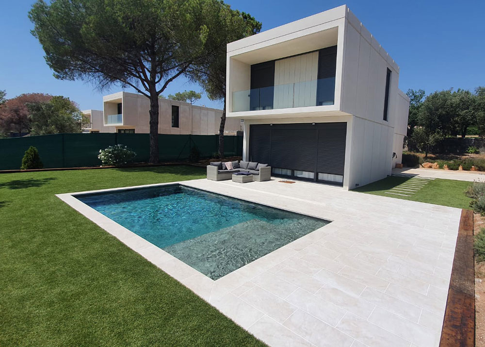 Porcelánico para piscinas PISCINA white stoneParadise bali EUC Piscinas GRESMANC GROUP 1