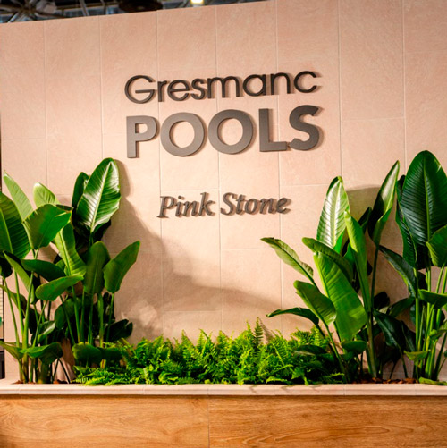 La cerámica para piscinas de Gresmanc deslumbra en Piscine Global 2024 gresmanc pools piscinas