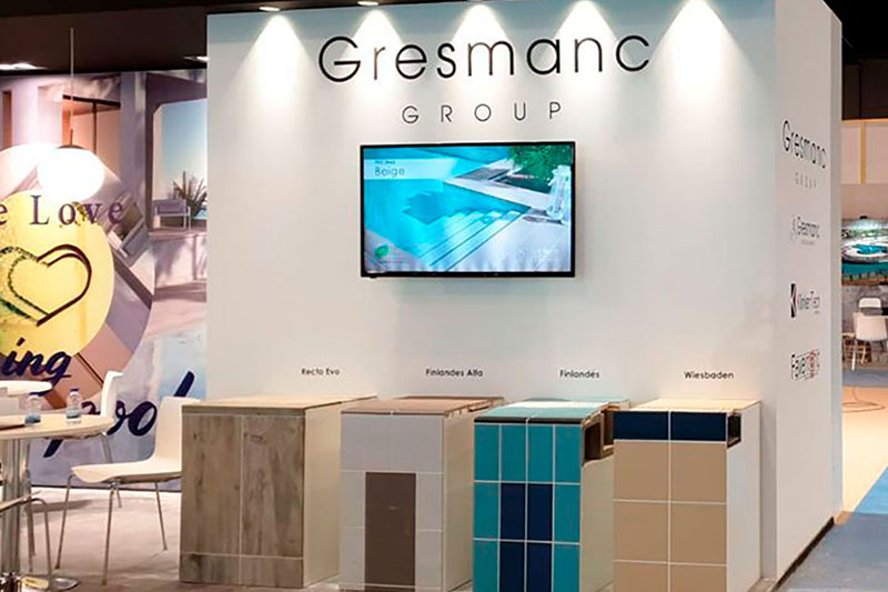 Gresmanc en el Salón Piscinas & Wellness Barcelona Noticia salon 1 1