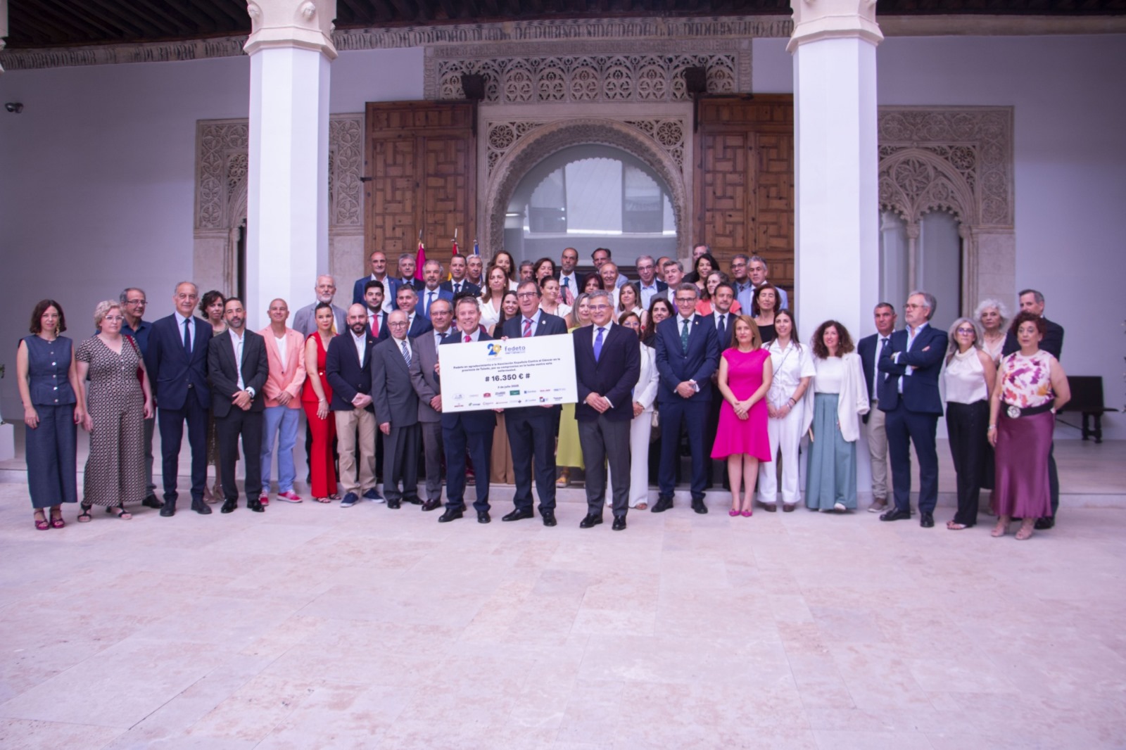 visita institucional galardonados fedeto