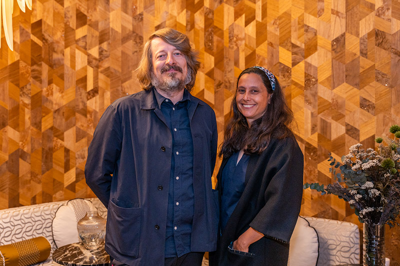 “La arquitectura y la tierra. El futuro desde el origen.” Evento en Casa Decor. estudio arquitectura aybar mateos. Camila y Juanjo