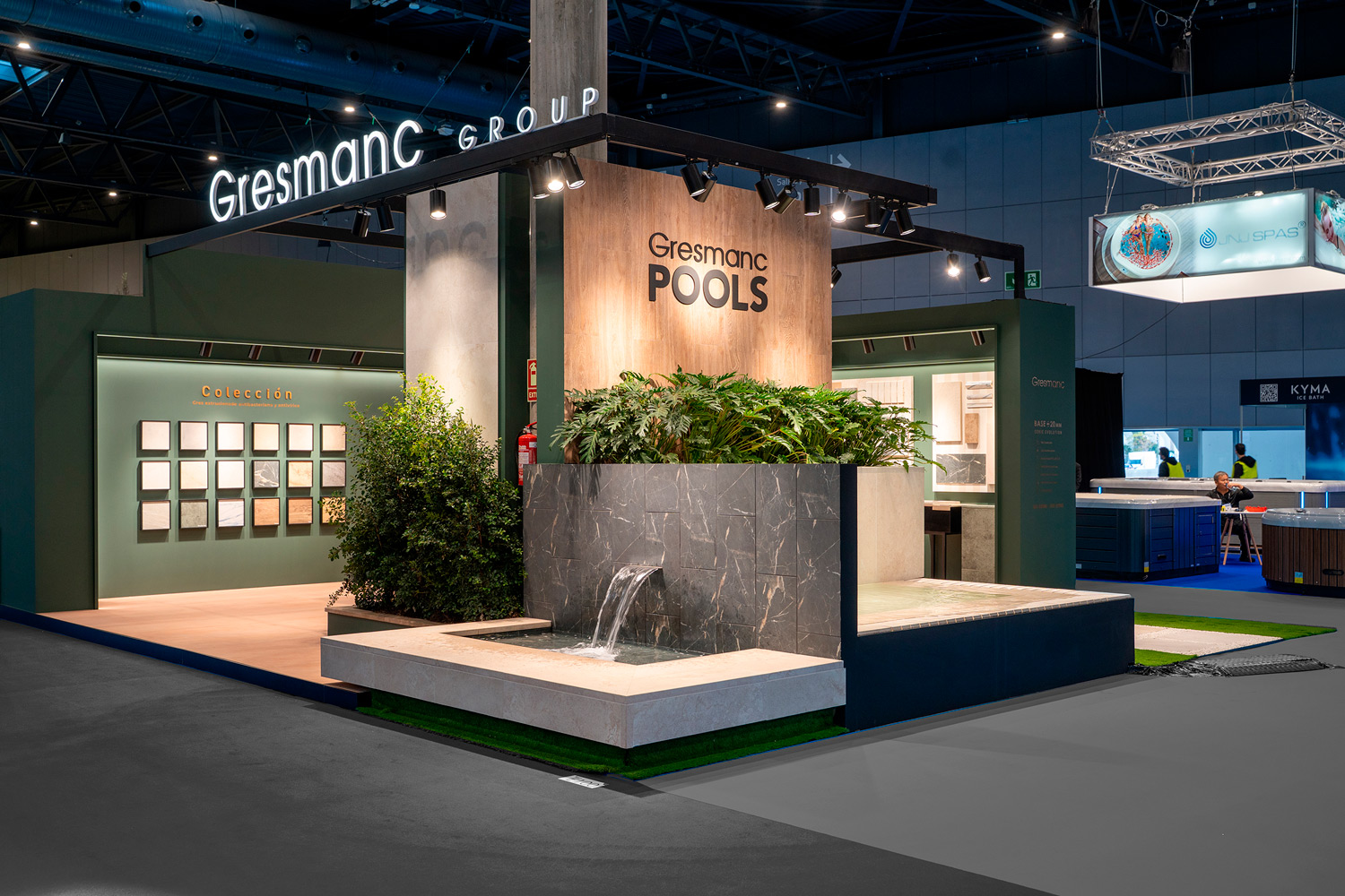 La cerámica de Gresmanc Group destaca en Piscina Barcelona por su alta calidad e innovación web gresmanc 4 ret