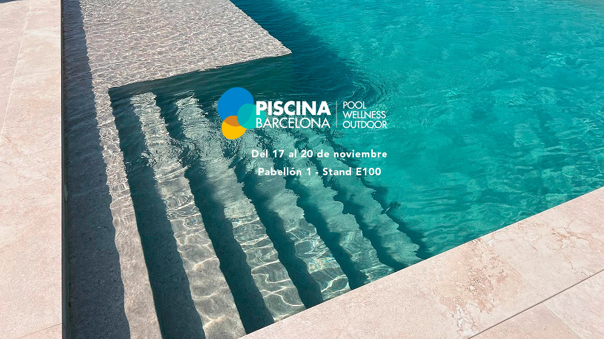 Una fusión de diseño, técnica y bienestar: así es la cerámica para piscinas de Gresmanc Group. gresmanc group en piscina barcelona